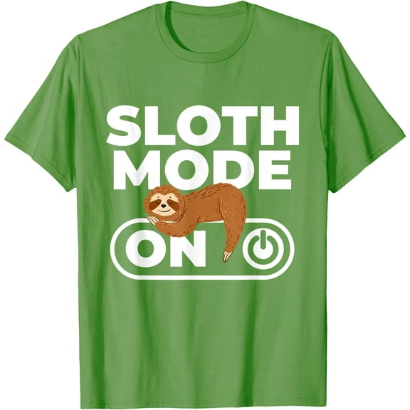 Sloth Mode on Sleeping Sloth Animal Nature Lover Zookeeper Unisex T-Shirt for Men Women Kids Toddler