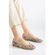 thumbnail image 3 of Fauna - Zapatos planos Mary Jane de malla beige beige 24 CM, 3 of 5