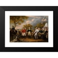 thumbnail image 2 of John Trumbull 14x11 Black Modern Framed Museum Art Print Titled - The Surrender of General Burgoyne at Saratoga, October 16 (1777), 2 of 5