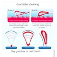thumbnail image 6 of 3-Pack Soft Silicone Tongue Scraper & Cleaner Brush for Adults – Gentle, Flexible Tongue Scrubber for Better Breath & Enhanced Oral Hygiene TIKA, 6 of 10