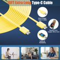 thumbnail image 4 of Cargador rápido USB-C Vilive de 30 W, paquete doble con cable de 3 m, 4 of 6