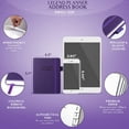 thumbnail image 2 of Legend Planner Address Book Pocket (Purple, Pocket (4.3″x5.7″)), 2 of 5