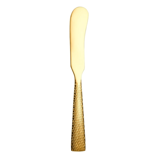Chenmei Trendy Home Essentials Kitchen Utensils: 304 Stainless Hammered Butter Cheese Baking Tools Dessert Jam