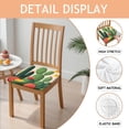 thumbnail image 2 of Cute Cactus Seat Covers for Dining Room Chairs Set Of 6,Stretch Printed Washable Chair Seat Cover with Elastic Ties and Button,Removable Waterproof Couch Cushion Covers, 2 of 6
