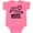 Hot Pink, variant on Inktastic I Love Someone with Multiple Myeloma Burgundy Heart Ribbon Boys or Girls Baby Bodysuit
