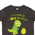thumbnail image 4 of Inktastic I'm Gonna Be a Big Brother-dino Boys Toddler T-Shirt, 4 of 5