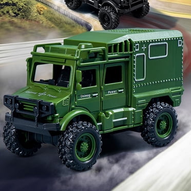 Pisexur Baby Toys Off Road Vehicle Model Driving Door Can Be Opened Toy Car Children's Simulation Military Car Ornament Gifts For Children Baby Dolls,Car Toys for 3-5 Years Boys Girls