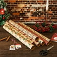 thumbnail image 5 of 10 Sheets Christmas Kraft Wrapping Paper，Xmas Folded Wrapping Paper Christmas Gift Wrapping Paper（50*70cm）, 5 of 5