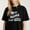 Black-3, variant on Mom and Sewing Machine Operator Printing T Shirt Womens Tee
