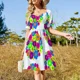thumbnail image 4 of Vestido sin mangas con diseño de motocicleta de bola 8 tribal de Victoria Vegas, vestido de verano para mujer, vestido de falda de verano para mujer, 4 of 7