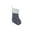 Gray, variant on chaungfeng 18 Inch Christmas Socks Sequin Stockings: Family Decor Hanging Ornament for Fireplace Xmas Season Glowing Sequin Party Decorative (Blue)