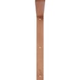 thumbnail image 3 of Ekena Millwork 2"W x 18"D x 18"H Hamilton Steel Bracket, Hammered Copper, 3 of 11