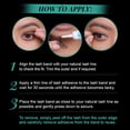 thumbnail image 5 of Pestañas postizas Ardell Natural Lashes Fairies Black, paquete de 4, 5 of 5