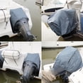 thumbnail image 3 of 15-250HP Oxford Waterproof Yacht Half Outboard Motor Engine Boat Cover Anti UV Dustproof Cover Marine Engine Protector Canvas., 3 of 6