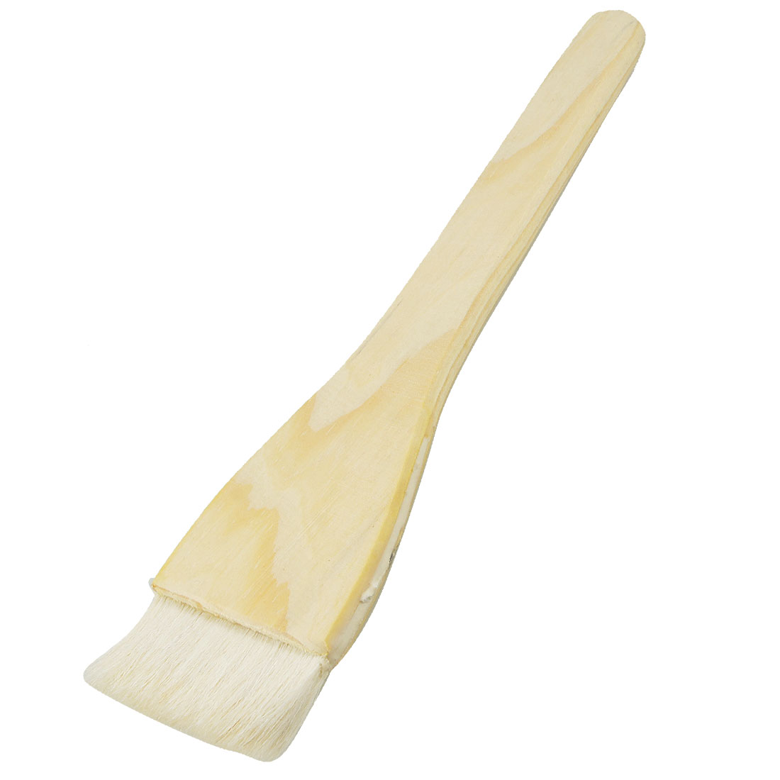 Unique Bargains 2" Beige Synthetic Fiber Wood Handle Grip House Painter