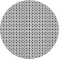 thumbnail image 1 of Ahgly Tapis Rond Lavable en Machine Intérieur Transitionnel Gris Platine, 4 Pieds Rond, 1 of 7