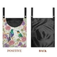 thumbnail image 7 of SEANATIVE Flower Hummingbird Clothespin Organizer Bag 2 Pack Clothespin Storage Organizer with Large Opening Home Deocr Laundry Clothespin Bags Clothespin Storage Hanger Bag, 7 of 7