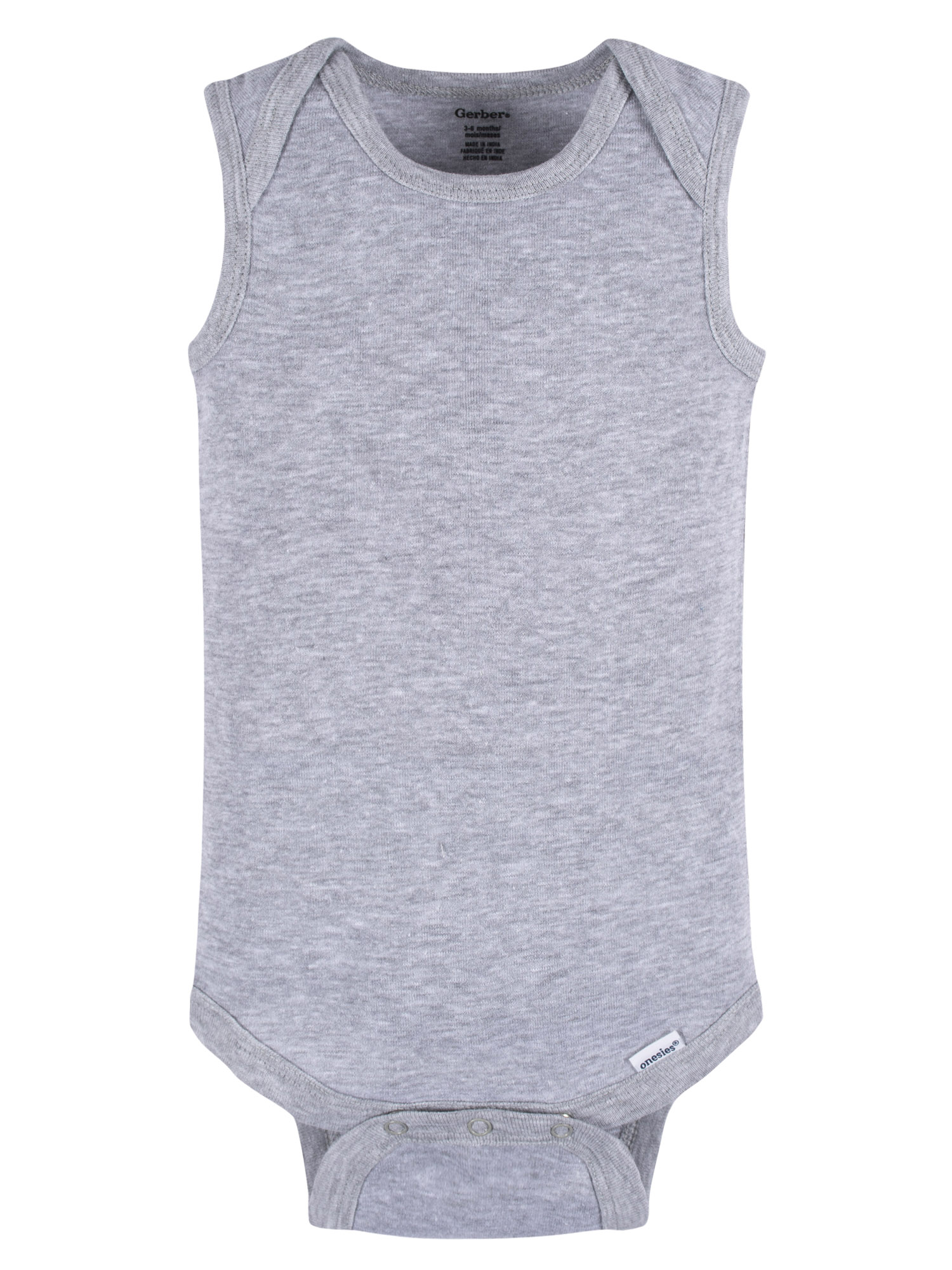 Gerber Baby Sleeveless Bodysuits, 5-Pack photo 2