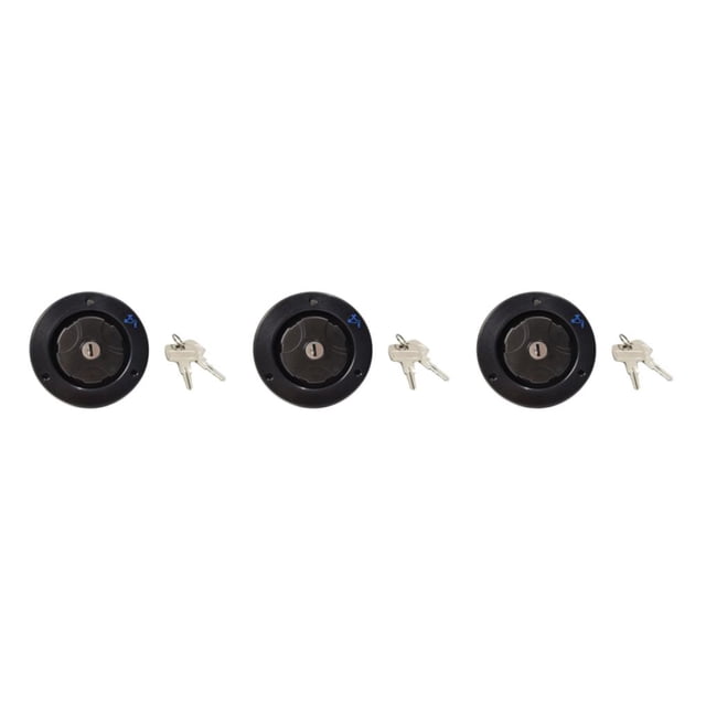 Youkk Reliable Safe Wide Range Of Selections Water Inlet For Camping Durable black 3Set