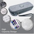 thumbnail image 4 of Funda rígida para estetoscopio PROHAPI, grande, con ranura para identificación, color gris volcánico, 4 of 7