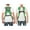 Green, variant on Full Body Harness with 5 Point Adjustment, Dorsal D-ring, Grommet Legs, Two Side D Rings, and Fall Indicators