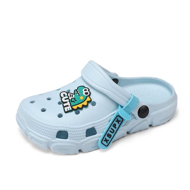 Children Clogs Cartoon Dinosaur Boys Girls Sandals Summer EVA Shoes Soft Cute Beach Water Slippers for Boy Free Shipping