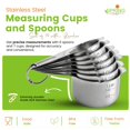 thumbnail image 4 of Set de tazas y cucharas medidoras Spring Chef de acero inoxidable, 4 of 8