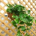 thumbnail image 3 of Walbest Outdoor Indoor Plant Hanging Planter, Wicker Rattan Flower Basket Plant Pot Holder Home Wall Hanging Garden Decor, 3 of 7