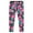Black Floral, variant on WIBACKER Cartoon Leggings for Toddler Little Girls 1-8T Kids Sheep Print Full Length Tight Pants