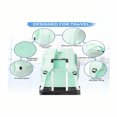 thumbnail image 3 of JUNWELL Release Buckle Decor Functional Backpack Laptop Backpack Business Travel Anti Theft Slim Durable Laptop Backpack Water Resistant College School Computer Bag For Women Men Fits 15., 3 of 7