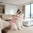 thumbnail image 2 of Dog Sweaters for Small Dogs Girl Boy Winter Puppy Clothes Warm Soft Doggie Sweatshirt Outfit for Dogs Cats Pet Apparel, S, 2 of 5