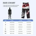 thumbnail image 4 of Balery Fierce Red Viper Graphic Art Pantalones de pijama para hombre, pijama ultraligero, pantalón de descanso-3X-Large, 4 of 6