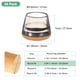 thumbnail image 3 of Uxcell 24-Pack Protectores de Piso para Patas de Silla, Copas de Silicona de 0.94-1.14 Pulgadas, Almohadillas de Muebles de Fieltro, Fundas para Patas de Silla [Negro Transparente], 3 of 7