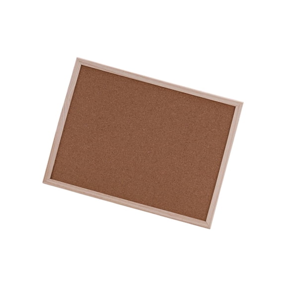 Wood Frame Corkboard Bulletin Board for Classroom Kitchen Office Display, 20 x 30 cm Decorative Hanging Pin Board Cork Board for Office Display Home Photo Wall