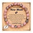 thumbnail image 2 of FENGGHAO Adjustable Bracelet for New Mom First Time Mothers Day Gift Women Fashion Jewelry Mommy to Be Present, 2 of 7