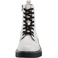 thumbnail image 2 of Madden Girl Womens Kurrt Lace-Up Side Zipper Combat Boot, 2 of 5