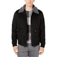 thumbnail image 1 of Ryan Seacrest Mens Bomber Aviator Jacket, Black, Medium, 1 of 1