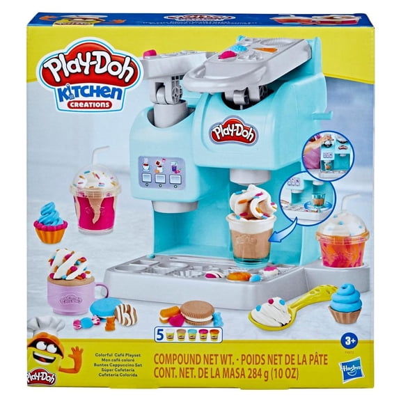 Masas Moldeables Hasbro Play-Doh Súper Cafetería