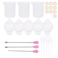 thumbnail image 2 of Miangastore Mixing Cups Tool Kit Assorted Color Plastic 26Pcs 6.69x5.51x2.4 Inch, 2 of 9