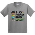 thumbnail image 3 of Inktastic Black History Month Rocks Boy with Guitar Youth T-Shirt, 3 of 5