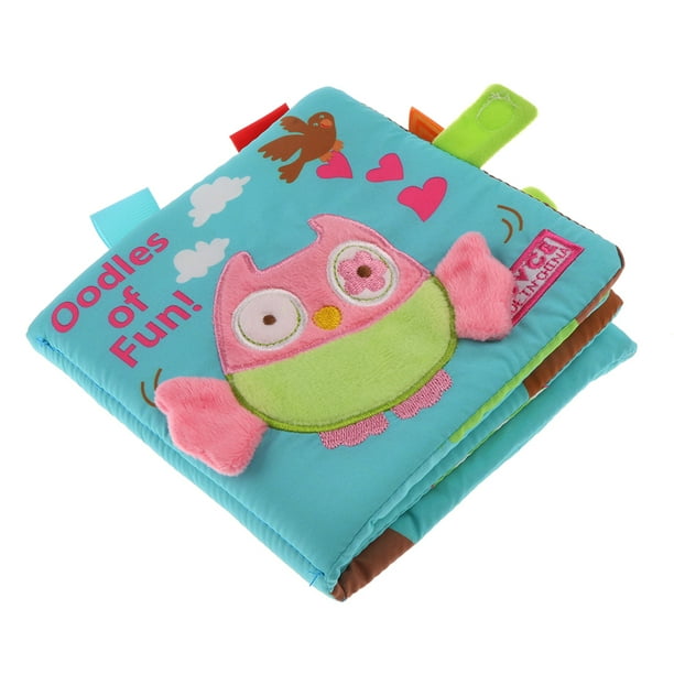 Animal Puzzle Book Cloth Recién nacido Niño pequeño Reconocimiento Juguetes de desarrollo Estilo 3