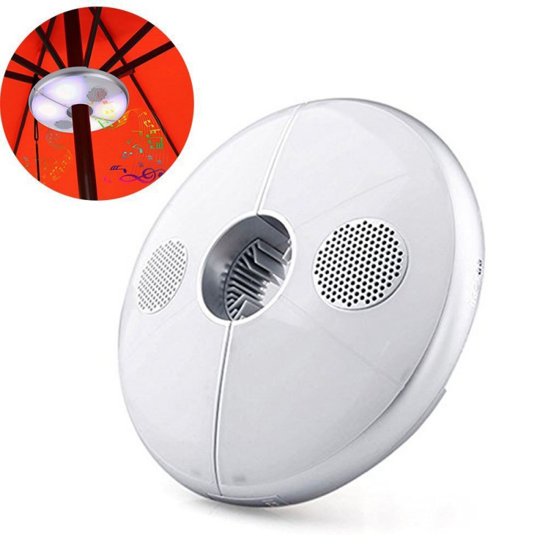 parasol with led lights and bluetooth