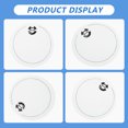 thumbnail image 4 of Raindrops 2Pcs Drum Protector White Protective Sticker Durable for Single Pedal Drum Use, 4 of 7
