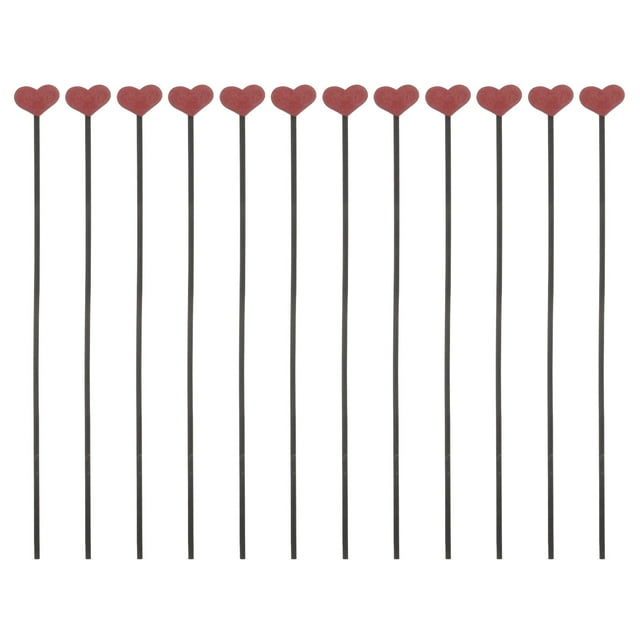 Miangastore 12Pcs Aroma Volatility Accessories Red Wood Scent Sticks Diffuser for Office