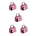 thumbnail image 1 of kurtrusly Multifunctional Crossbody Bags Versatile Options For All Essentials Fashionable PU Pendant Handbag Messenger Bag pink 5Set, 1 of 6
