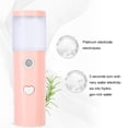 thumbnail image 4 of Face Hydration Sprayer, USB Rechargeable Handheld Quick Moisturizing 30ml Portable Face , for Skin Care Eyelash Extensions Skin Hydration Makeup White,, 4 of 8