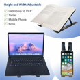 thumbnail image 2 of DTA21684 Accessoires de Données Mini Ordinateur Portable, Support de Tablette, Noir, 2 of 4