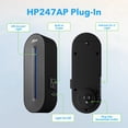 thumbnail image 4 of Hunter Fan HP247AP Plug-in Whisper Quiet UV-C Air Sanitizer, Lavender, 4 of 7