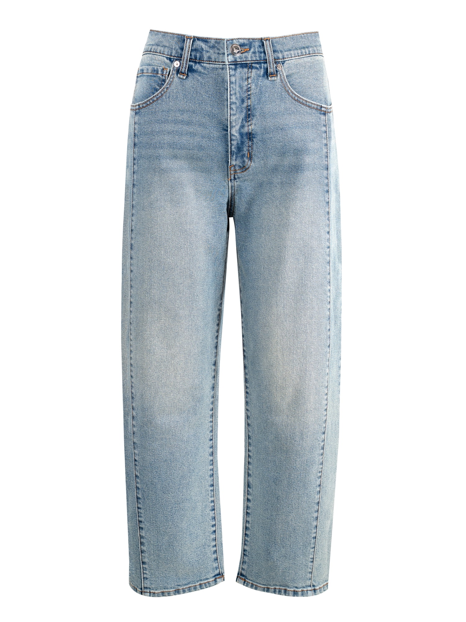 Jessica Simpson Women's and Women's Plus Myrtle Barrel Leg Jeans, Sizes 2-24W