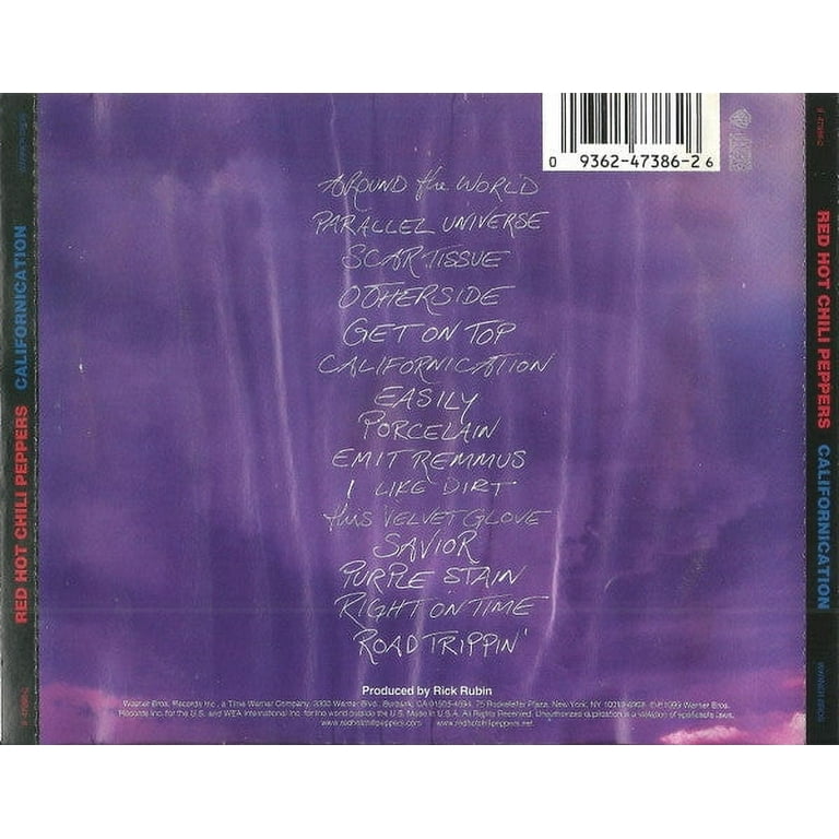 Red Hot Chili Peppers - Californication - Music Red Hot Chili Peppers - Californication - Music